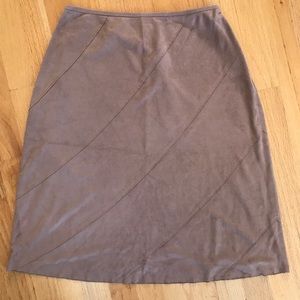 J.Jill Suede Skirt